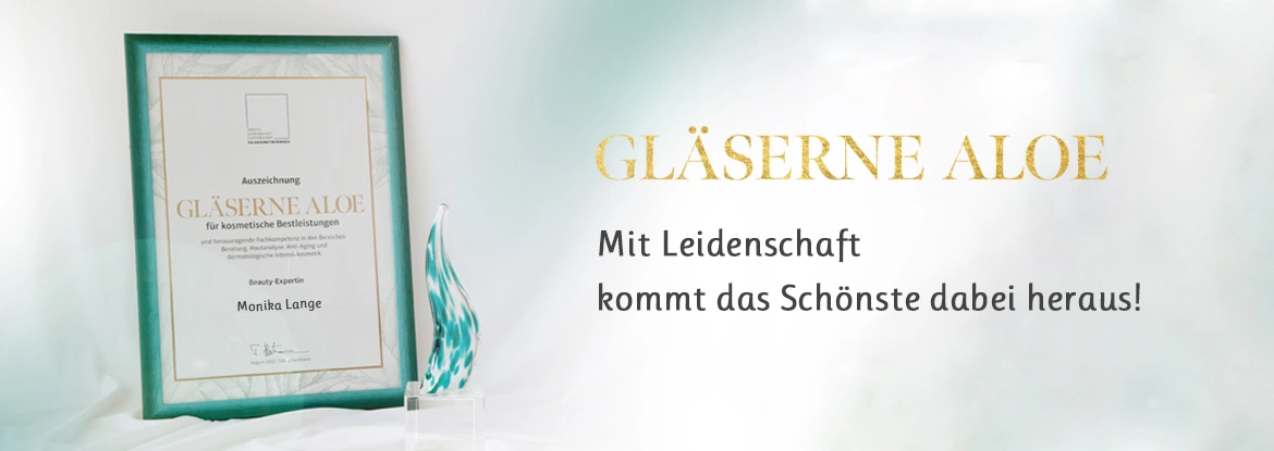 GLÄSERNE ALOE geht an Monika Lange, Marktheidenfeld